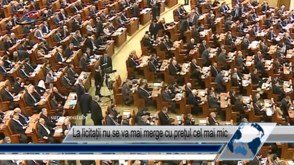 La licitații nu se va mai merge cu prețul cel mai mic
