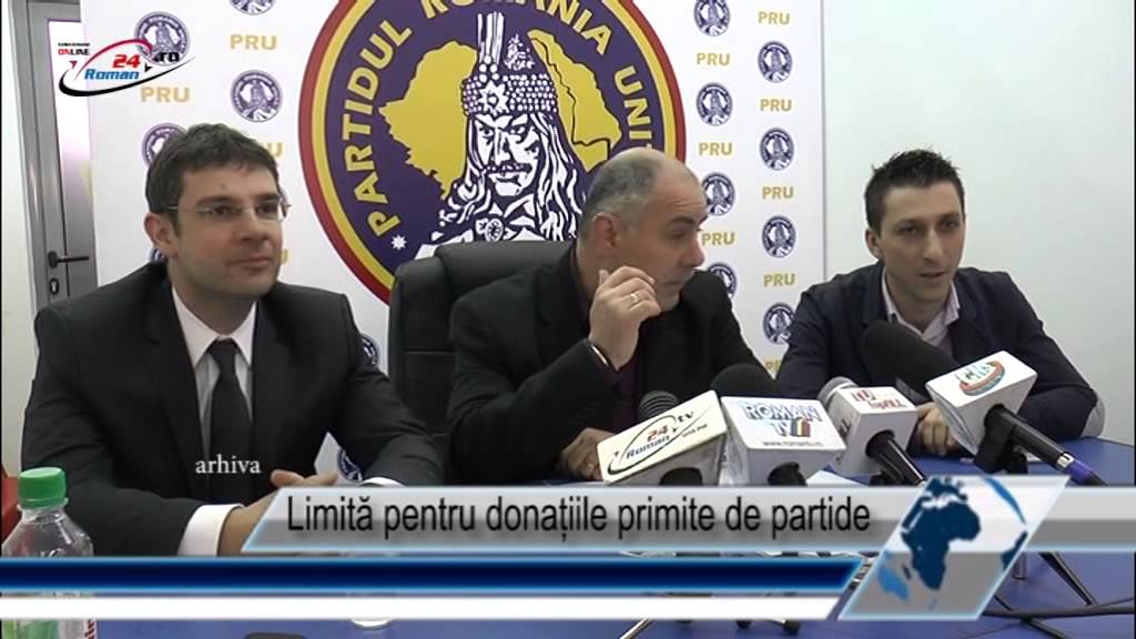 Limită pentru donațiile primite de partide