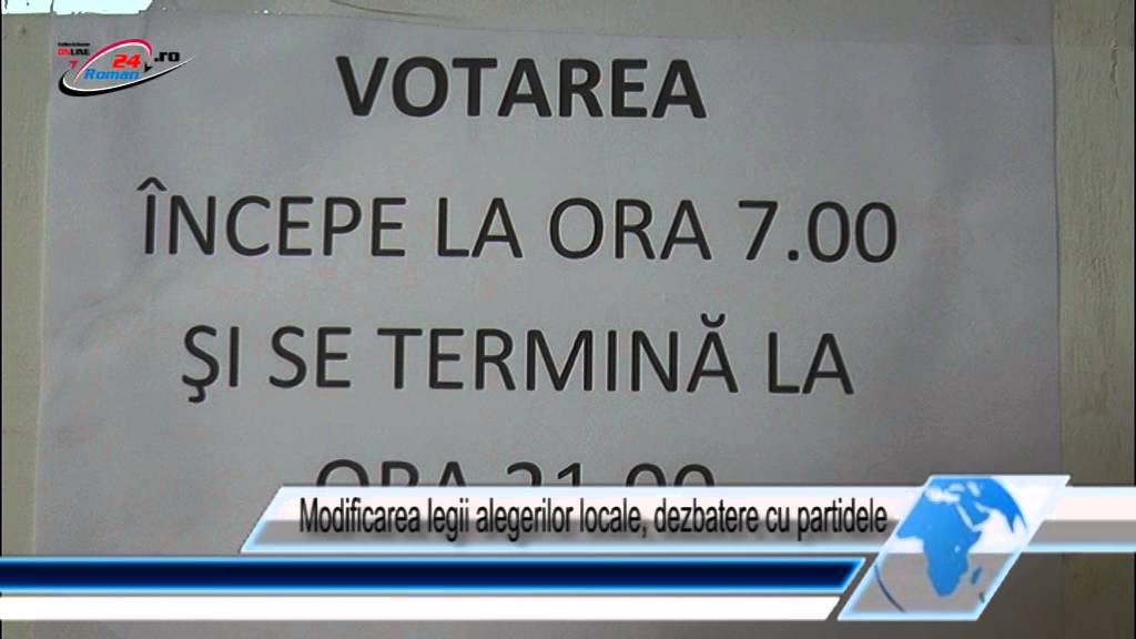 Modificarea legii alegerilor locale, dezbatere cu partidele