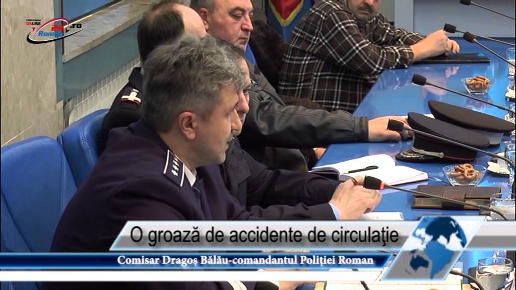O groază de accidente de circulaţie