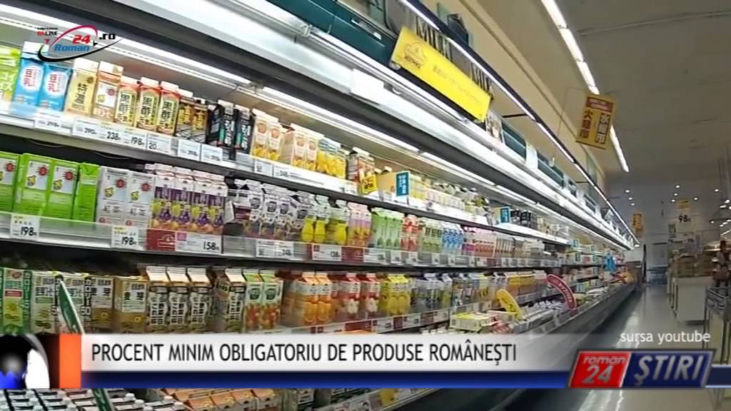 PROCENT MINIM OBLIGATORIU DE PRODUSE ROMÂNEŞTI