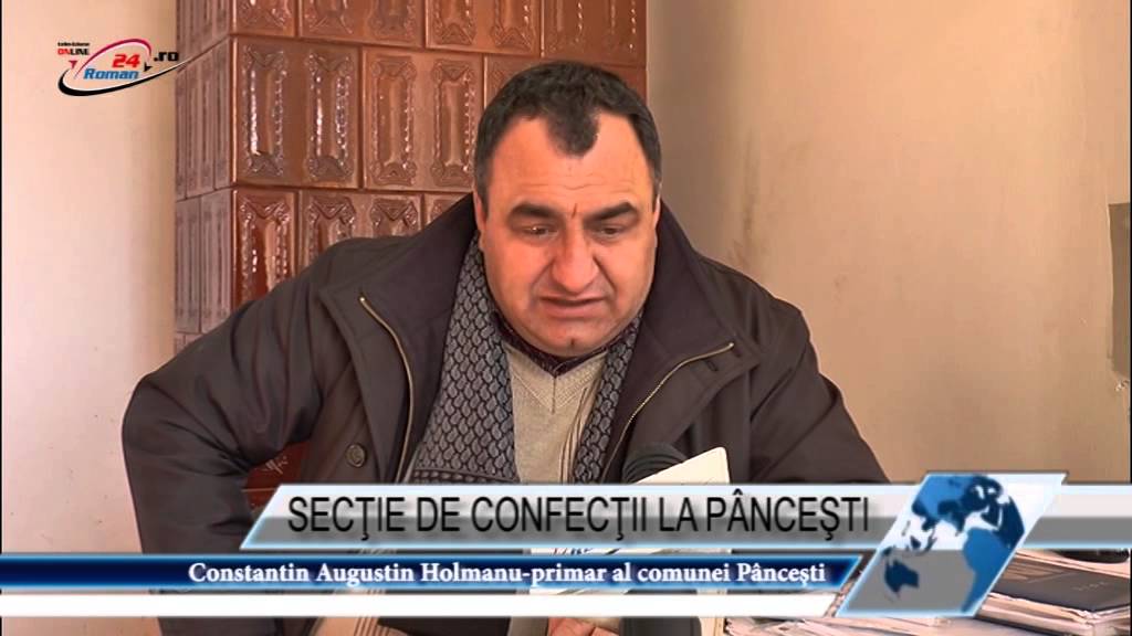 SECŢIE DE CONFECŢII LA PÂNCEŞTI