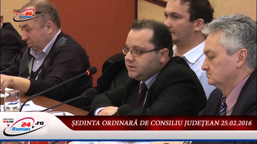ŞEDINTA DE CONSILIU JUDEŢEAN 25.02.2016