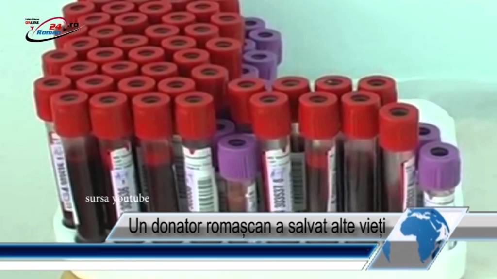 Un donator romașcan a salvat alte vieți