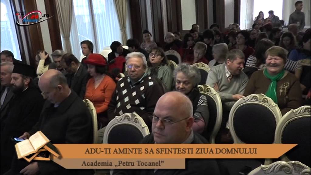 ADU-TI AMINTE SA SFINTESTI ZIUA DOMNULUI