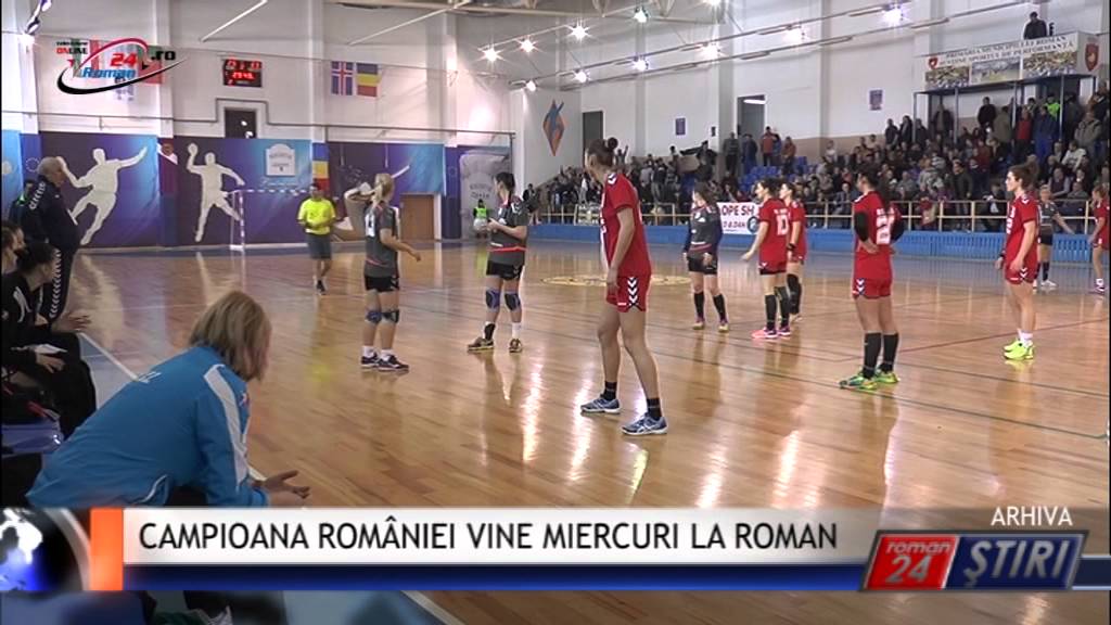 CAMPIOANA ROMÂNIEI VINE MIERCURI LA ROMAN