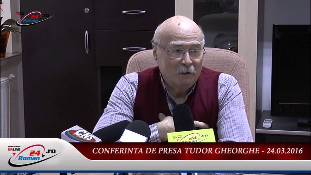 CONFERINTA DE PRESA TUDOR GHEORGHE – 25.03.2016