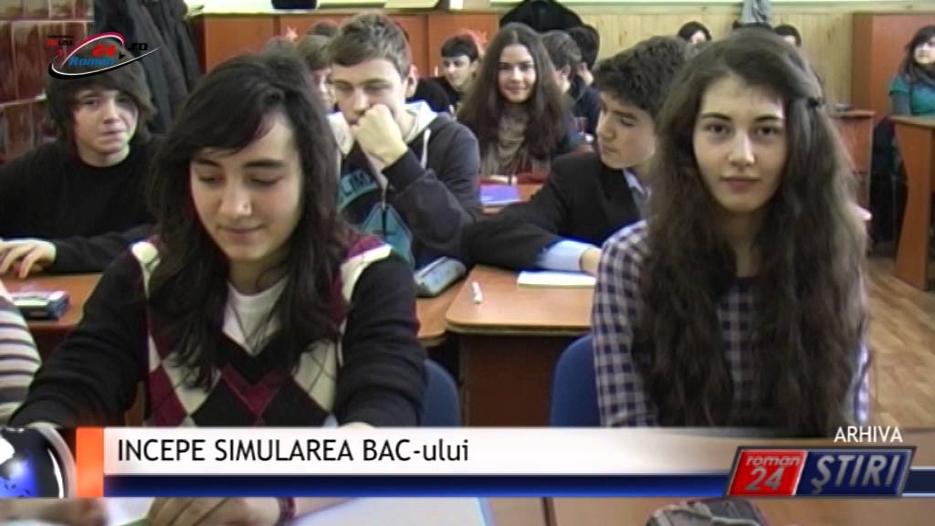 INCEPE SIMULAREA BAC‐ului