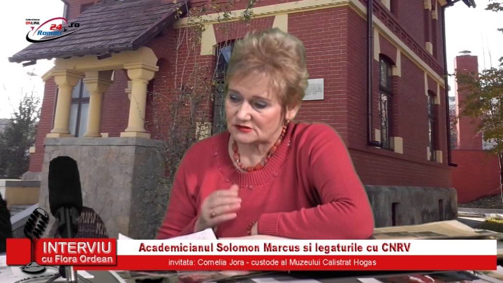INTERVIU CU FLORA ORDEAN – IN MEMORIAM SOLOMON MARCUS