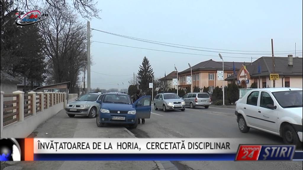 ÎNVĂȚATOAREA DE LA HORIA  CERCETATĂ DISCIPLINAR
