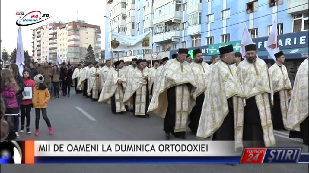 MII DE OAMENI LA DUMINICA ORTODOXIEI