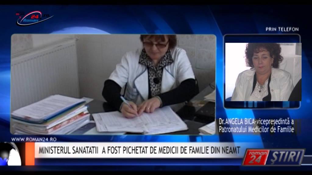 MINISTERUL SANATATII  A FOST PICHETAT DE MEDICII DE FAMILIE DIN NEAMT