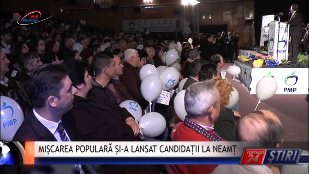 MIȘCAREA POPULARĂ ȘI‐A LANSAT CANDIDAȚII LA NEAMȚ
