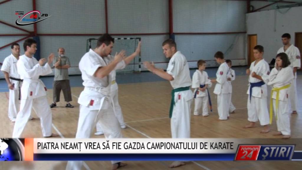 PIATRA NEAMȚ VREA SĂ FIE GAZDA CAMPIONATULUI DE KARATE