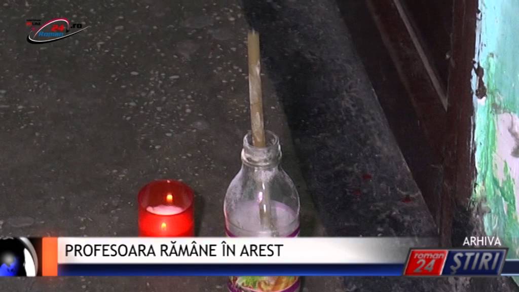 PROFESOARA RĂMÂNE ÎN AREST