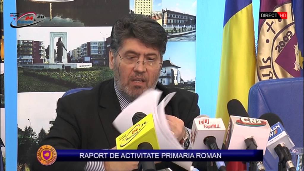 RAPORTUL DE ACTIVITATE AL PRIMARIEI ROMAN PE ANUL 2015