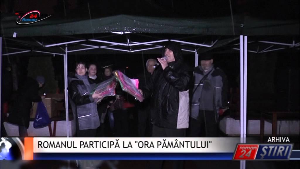 ROMANUL PARTICIPĂ LA ORA PĂMÂNTULUI