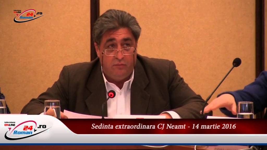 Sedinta extraordinara CJ Neamt – 14 martie 2016