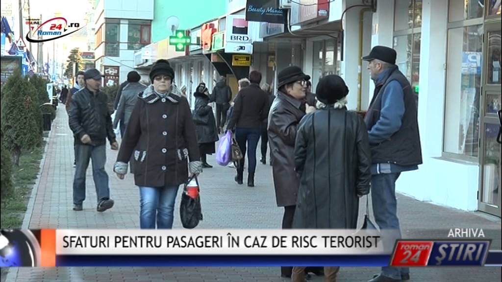 SFATURI PENTRU PASAGERI ÎN CAZ DE RISC TERORIST