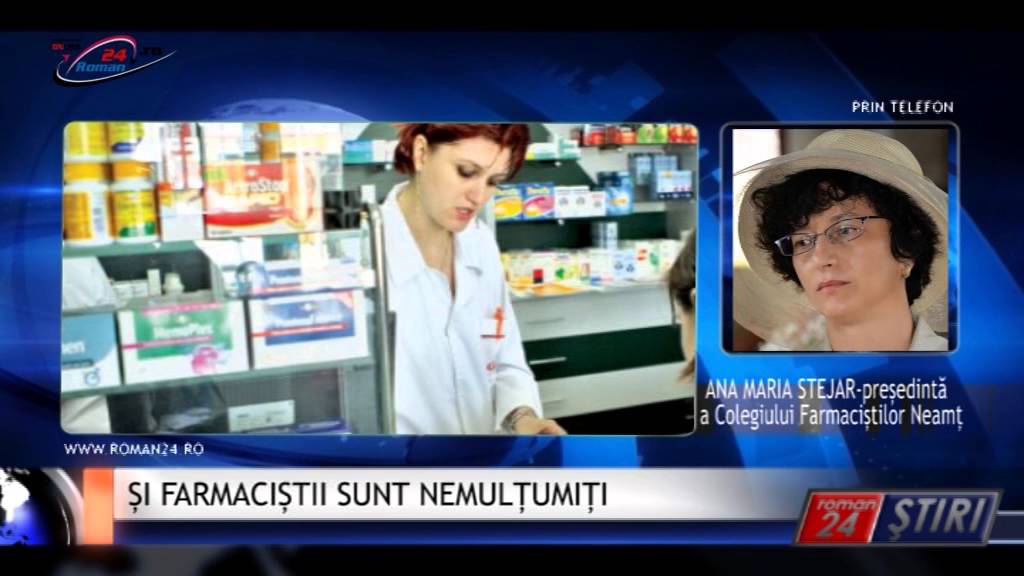 ȘI FARMACIȘTII SUNT NEMULȚUMIȚI