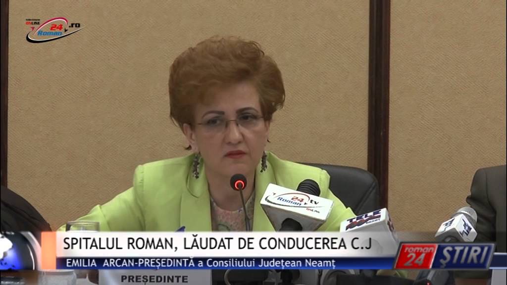 SPITALUL ROMAN, LĂUDAT DE CONDUCEREA C.J
