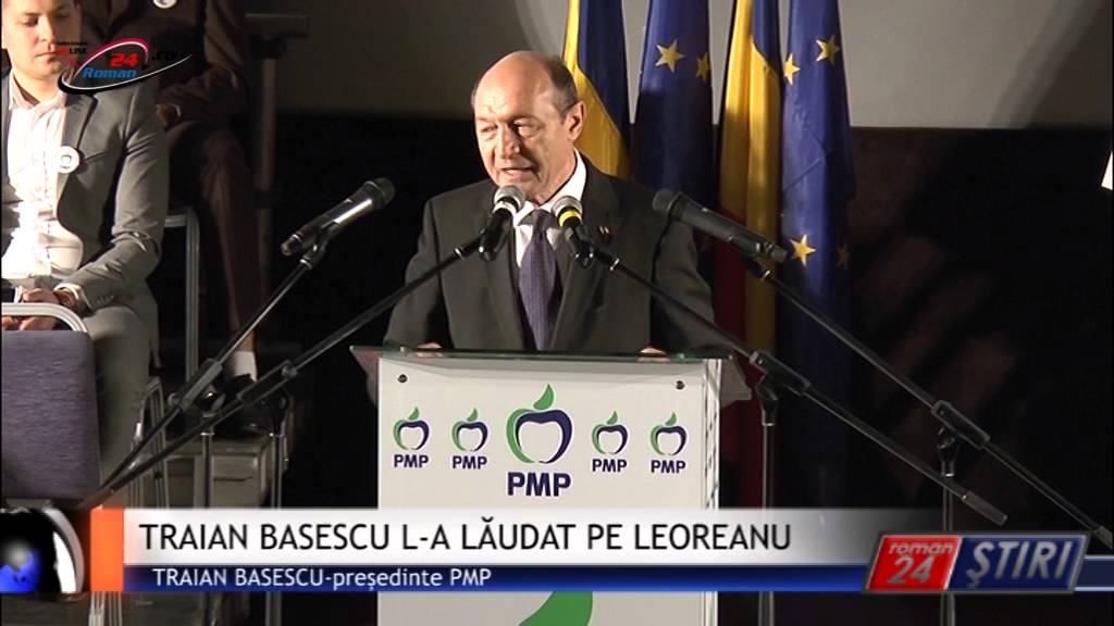 TRAIAN BASESCU L‐A LĂUDAT PE LEOREANU