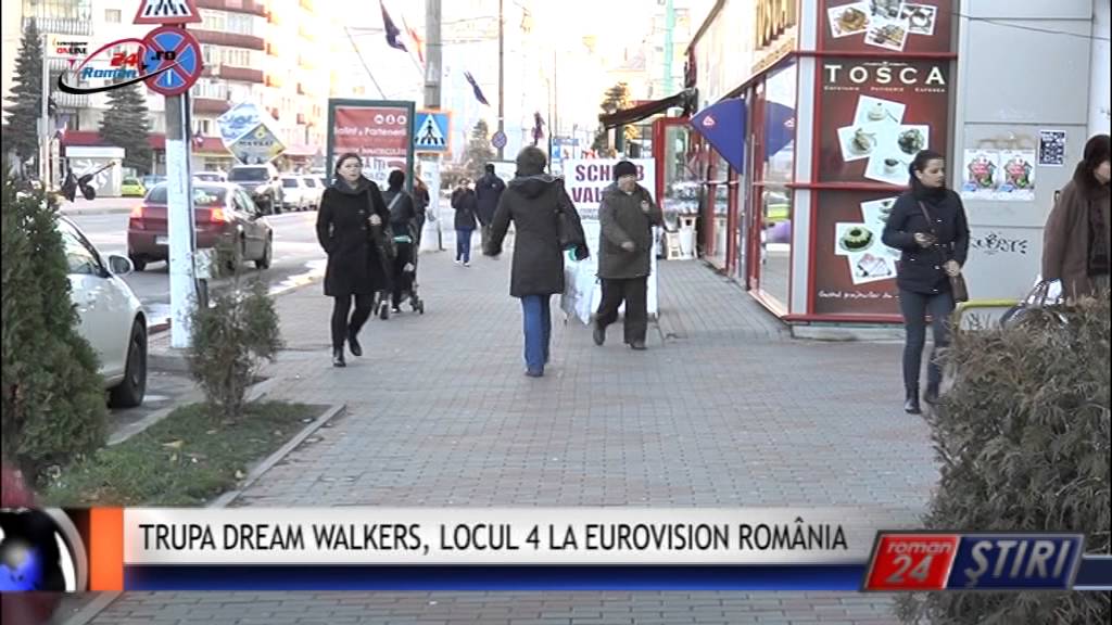 TRUPA DREAM WALKERS LOCUL 4 LA EUROVISION ROMÂNIA