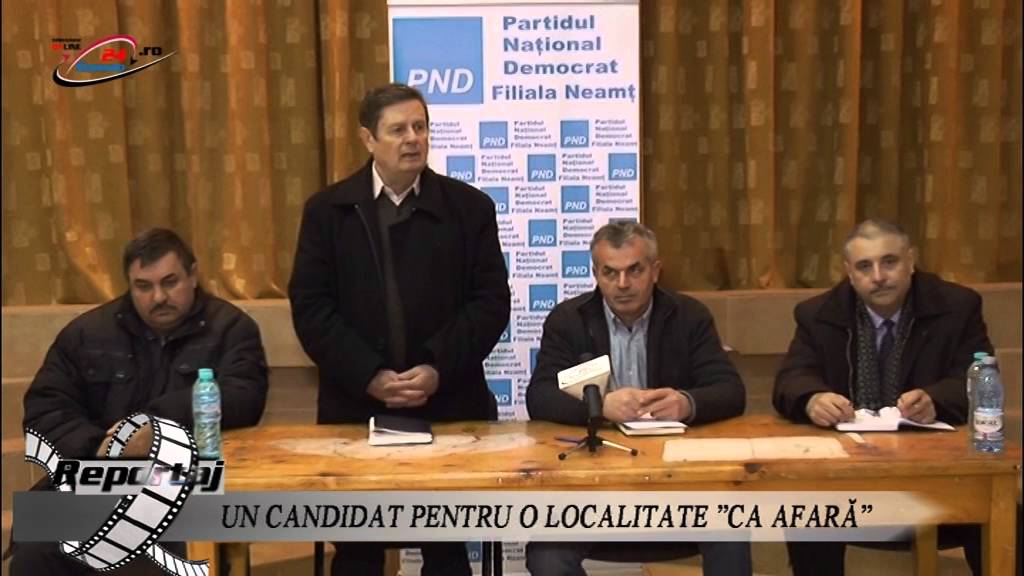 UN CANDIDAT PENTRU – O LOCALITATE CA AFARĂ