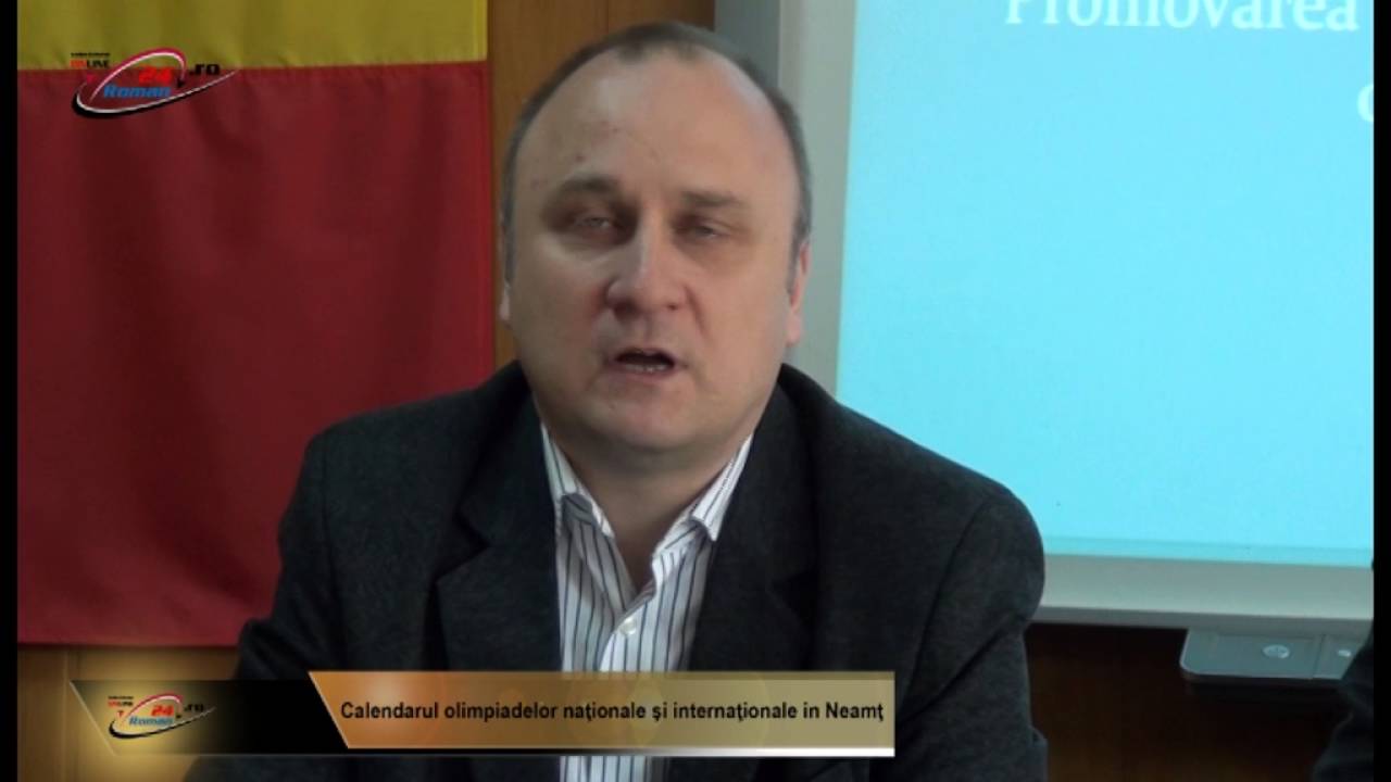Calendarul olimpiadelor naţionale şi internaţionale în Neamţ