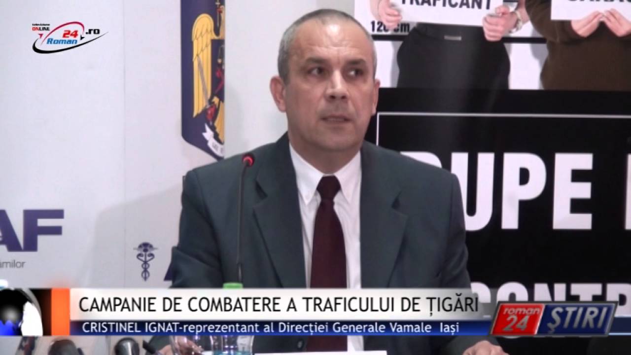 CAMPANIE DE COMBATERE A TRAFICULUI DE ȚIGĂRI