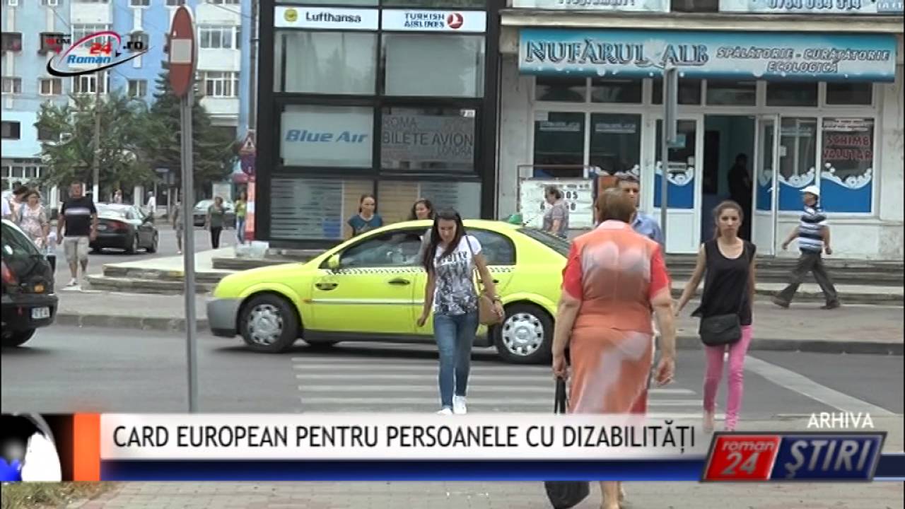 CARD EUROPEAN PENTRU PERSOANELE CU DIZABILITĂȚI