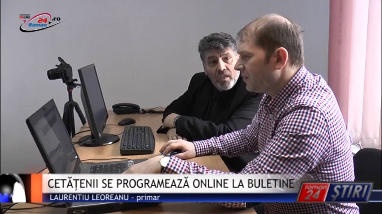 CETĂȚENII SE PROGRAMEAZĂ ONLINE LA BULETINE