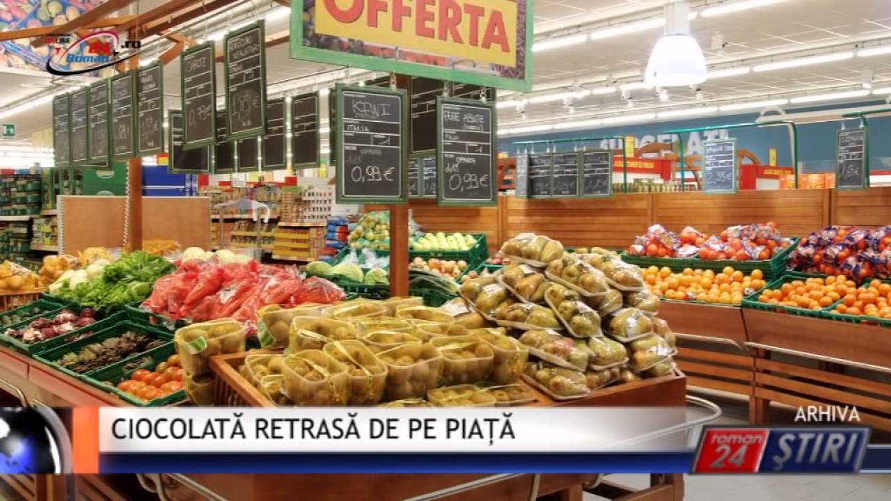 CIOCOLATĂ RETRASĂ DE PE PIAȚĂ