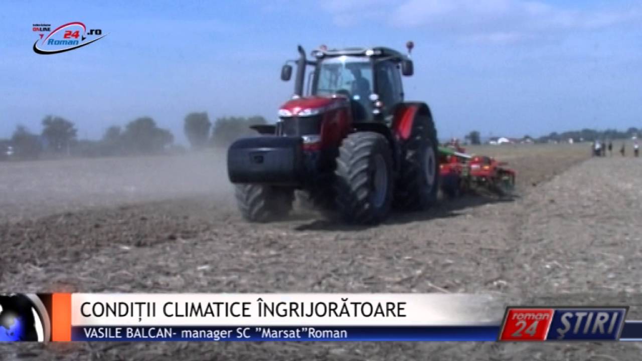 CONDIȚII CLIMATICE ÎNGRIJORĂTOARE