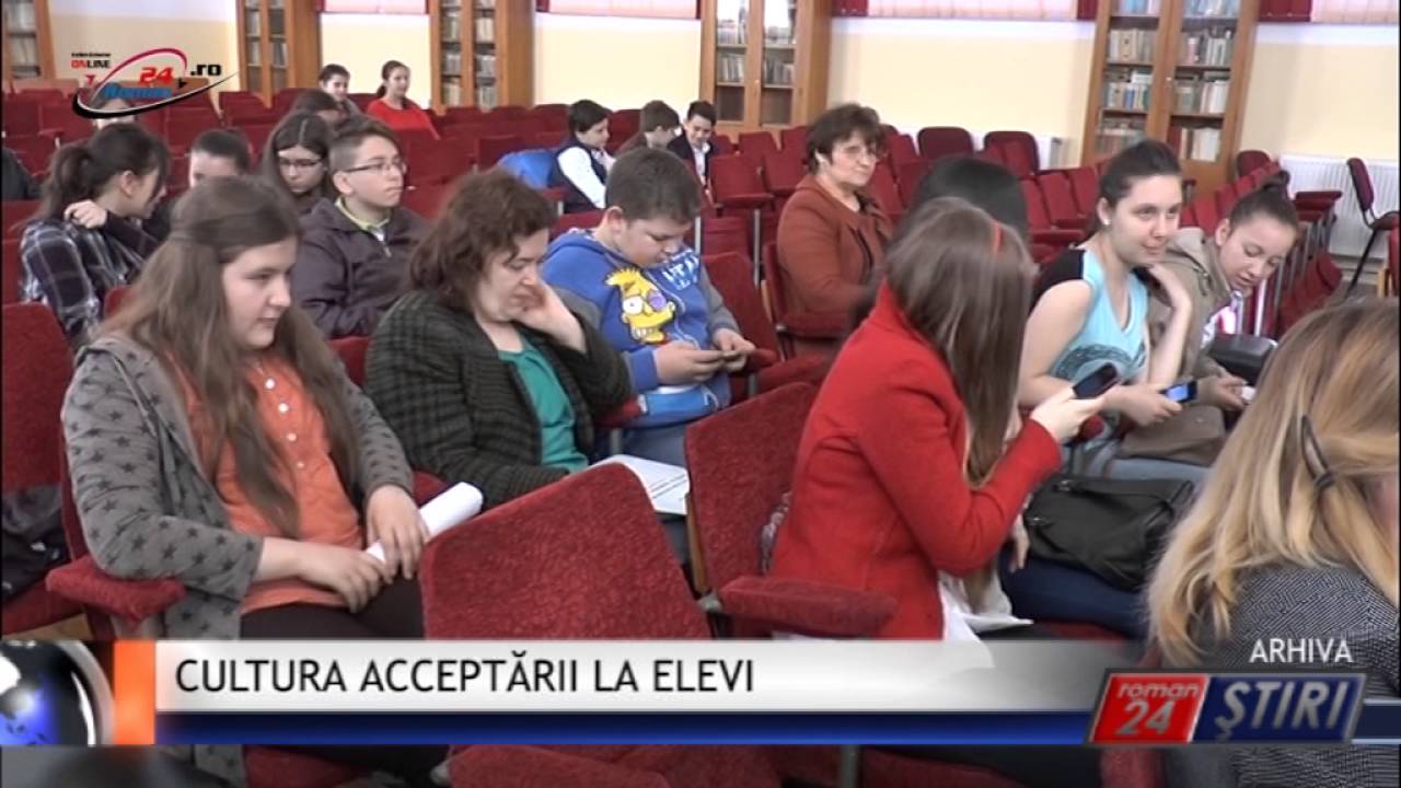 CULTURA ACCEPTĂRII LA ELEVI
