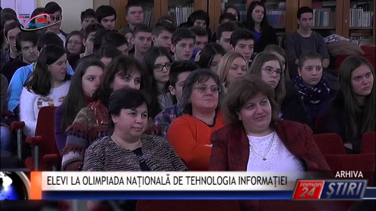 ELEVI LA OLIMPIADA NAŢIONALĂ DE TEHNOLOGIA INFORMAŢIEI