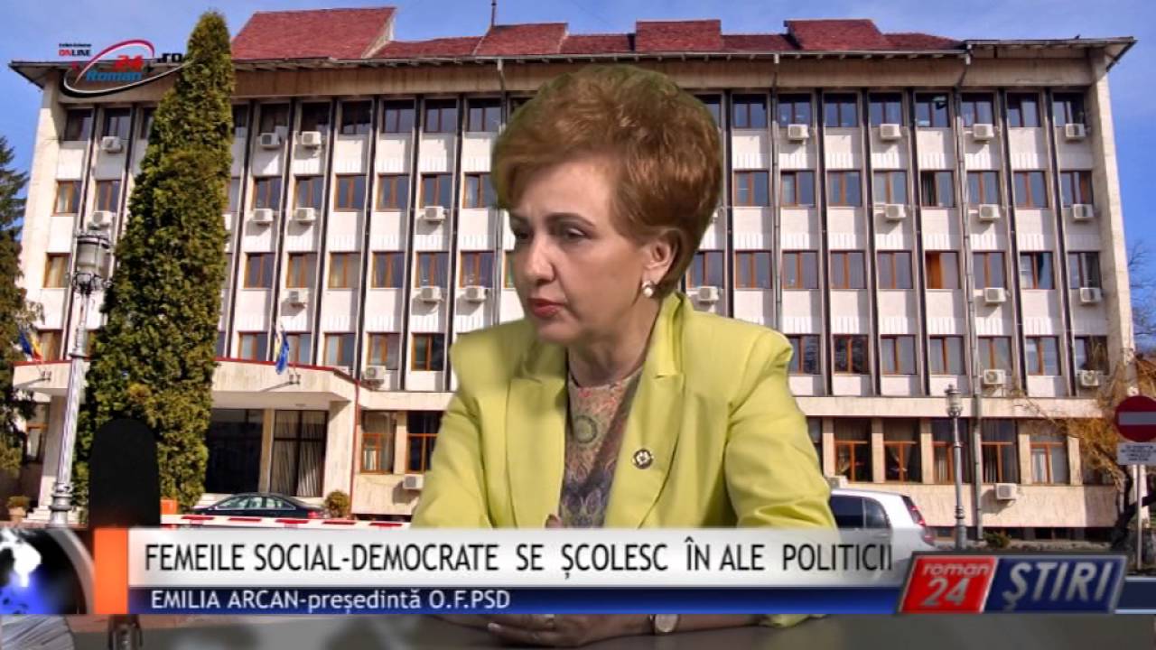 FEMEILE SOCIAL‐DEMOCRATE  SE  ȘCOLESC  ÎN ALE  POLITICII