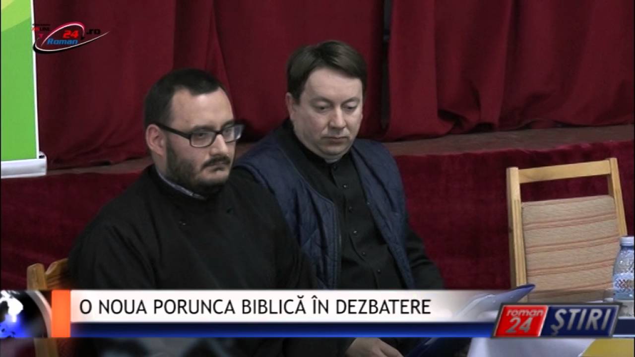 O NOUA PORUNCA BIBLICĂ ÎN DEZBATERE