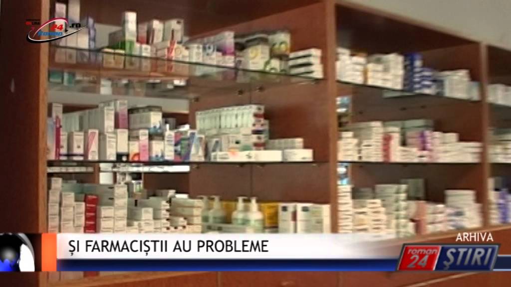 ȘI FARMACIȘTII AU PROBLEME