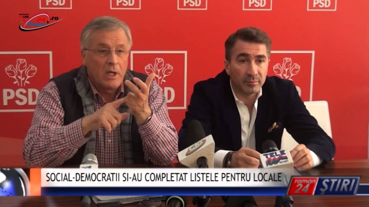 SOCIAL-DEMOCRATII SI-AU COMPLETAT LISTELE PENTRU LOCALE