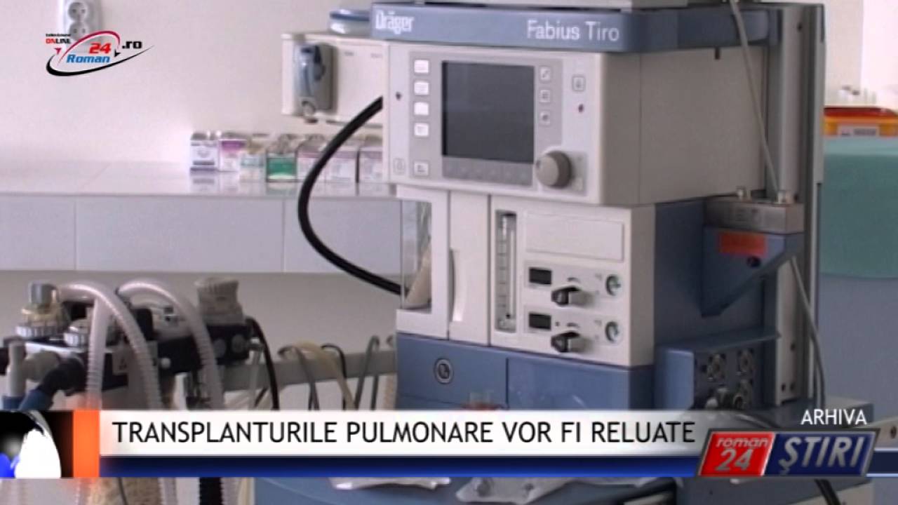 TRANSPLANTURILE PULMONARE VOR FI RELUATE