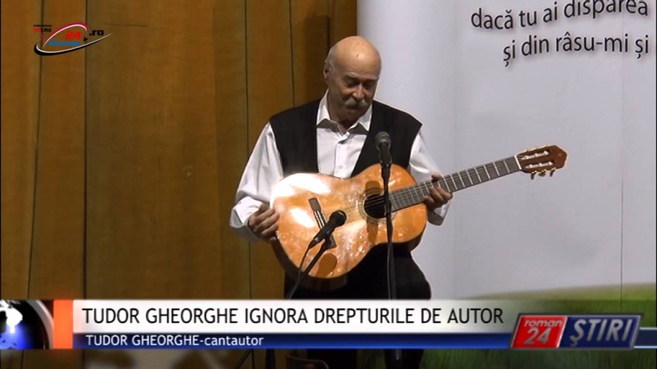 TUDOR GHEORGHE IGNORA DREPTURILE DE AUTOR