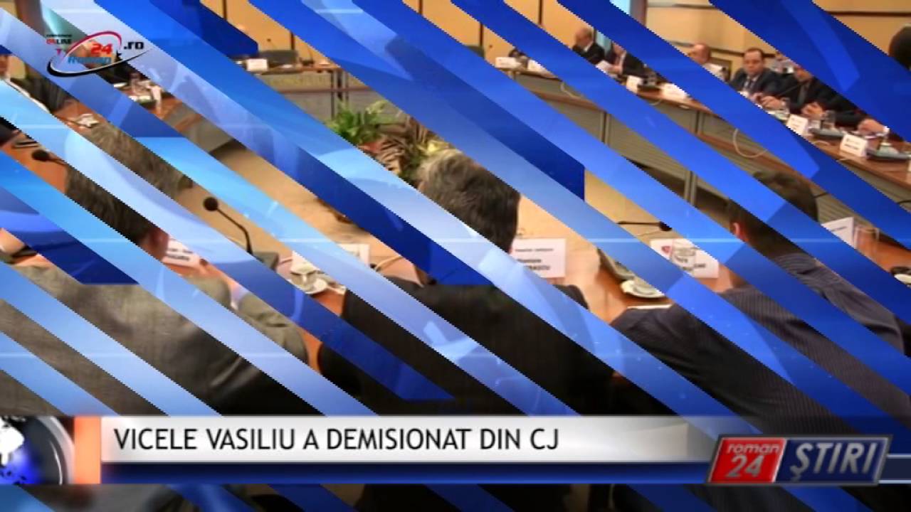 VICELE VASILIU A DEMISIONAT DIN CJ
