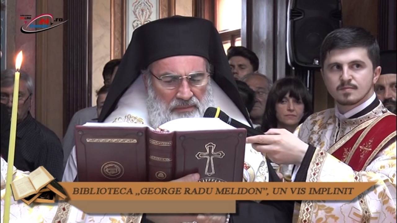 BIBLIOTECA „GEORGE RADU MELIDON”, UN VIS IMPLINIT