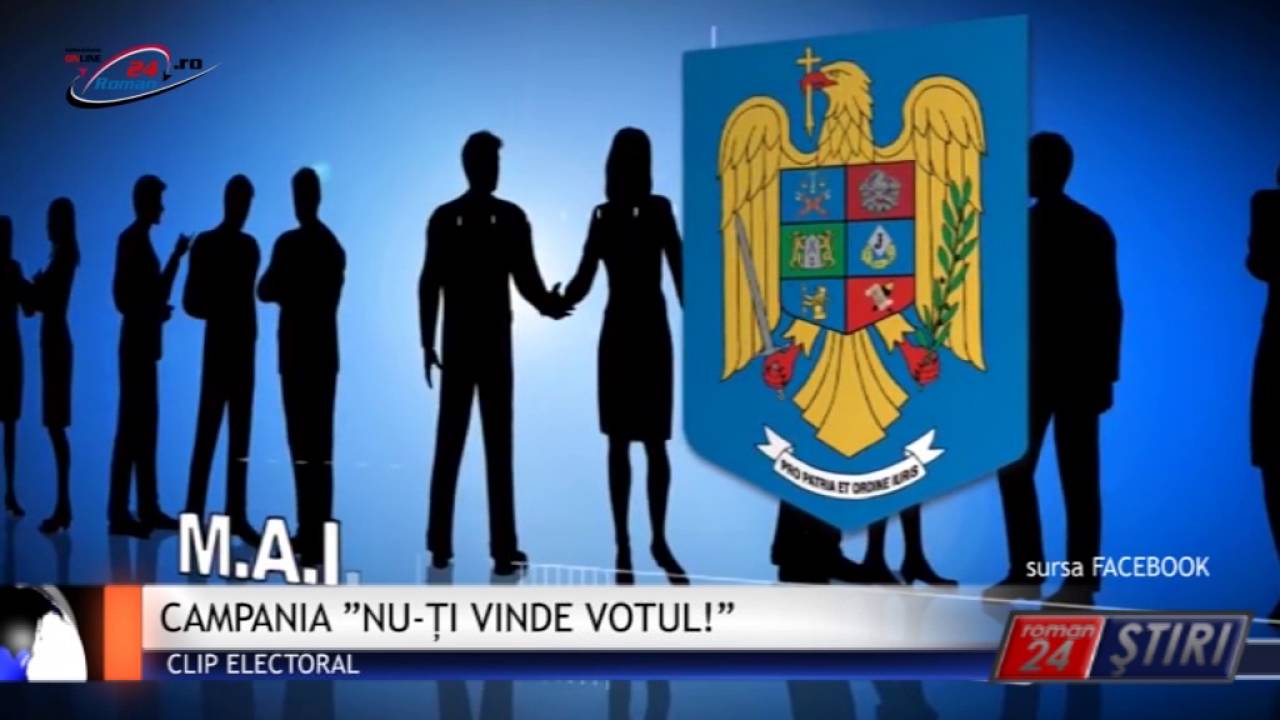 CAMPANIA ”NU-ȚI VINDE VOTUL!”