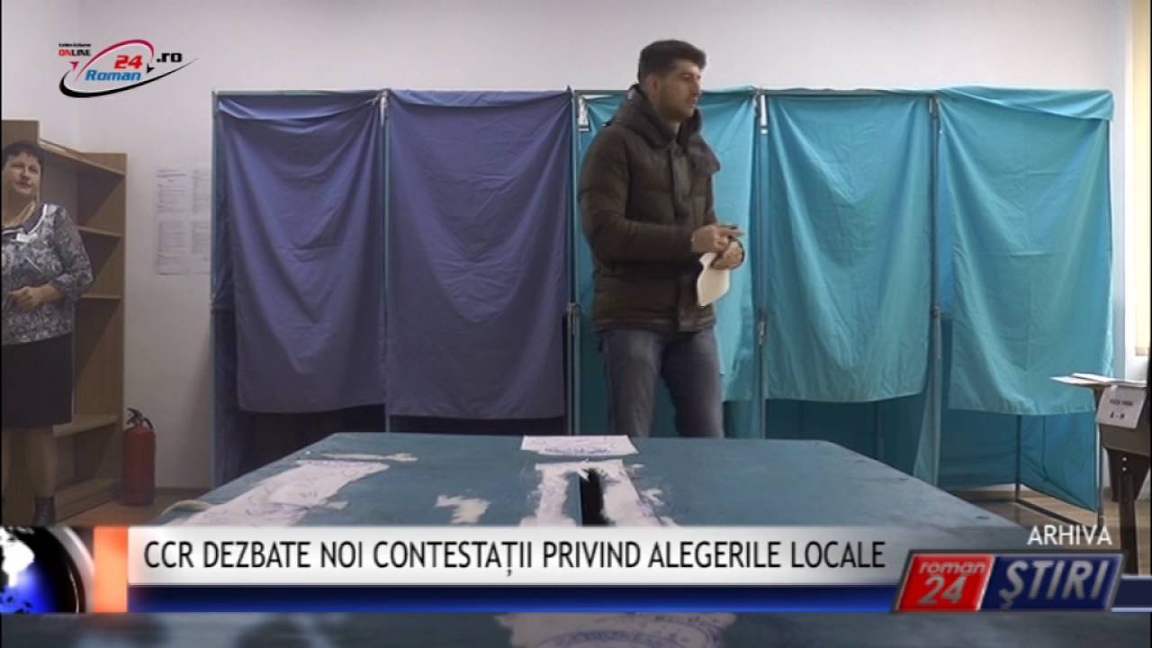 CCR DEZBATE NOI CONTESTAȚII PRIVIND ALEGERILE LOCALE