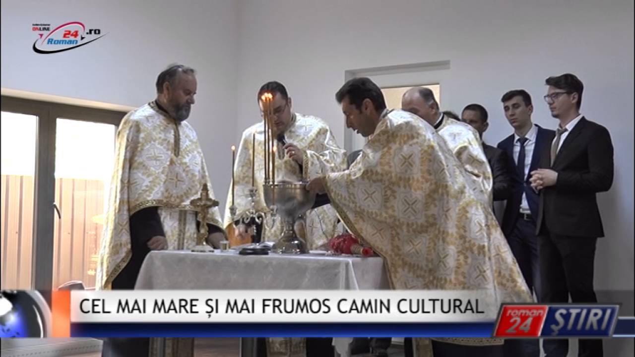 CEL MAI MARE ȘI MAI FRUMOS CAMIN CULTURAL