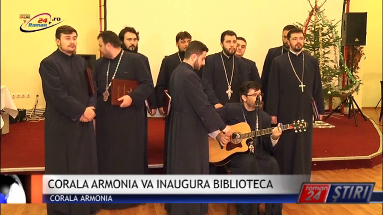 CORALA ARMONIA VA INAUGURA BIBLIOTECA