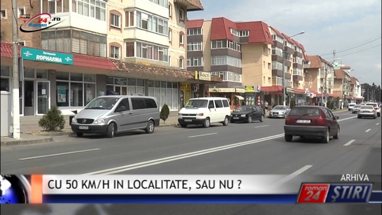 CU 50 KM PE ORA IN LOCALITATE, SAU NU ?