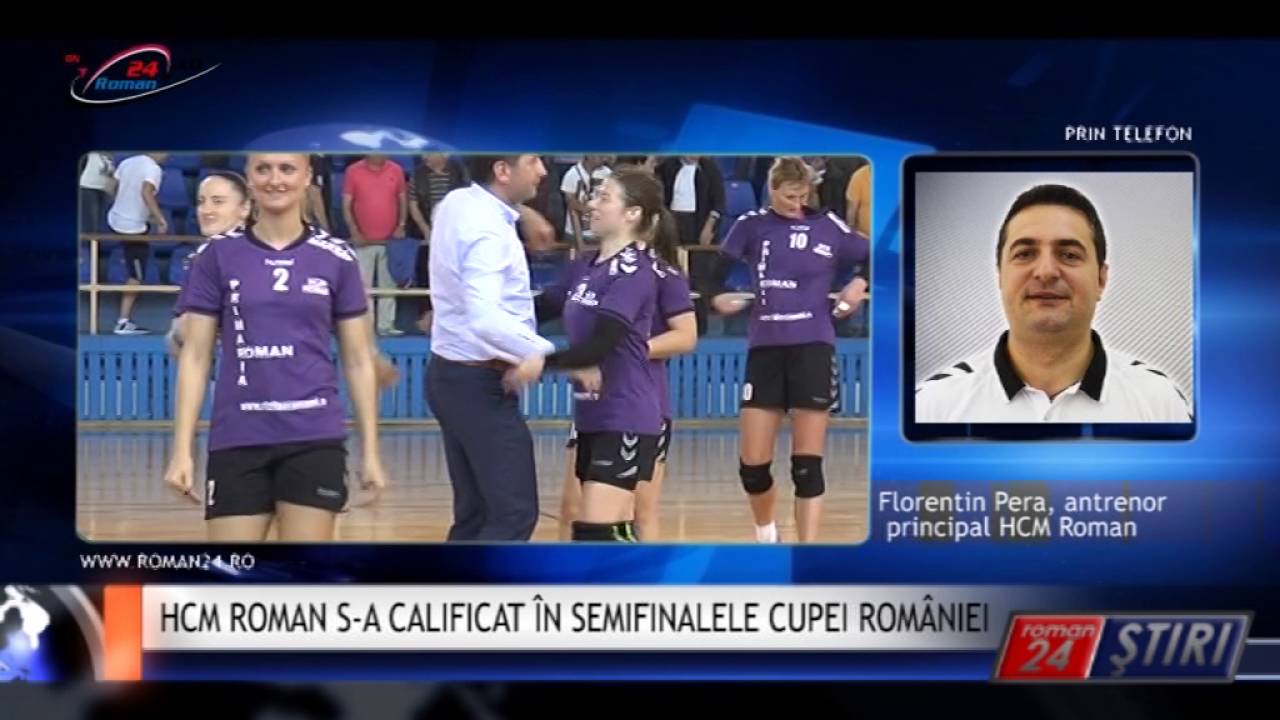 HCM ROMAN S-A CALIFICAT ÎN SEMIFINALELE CUPEI ROMÂNIEI